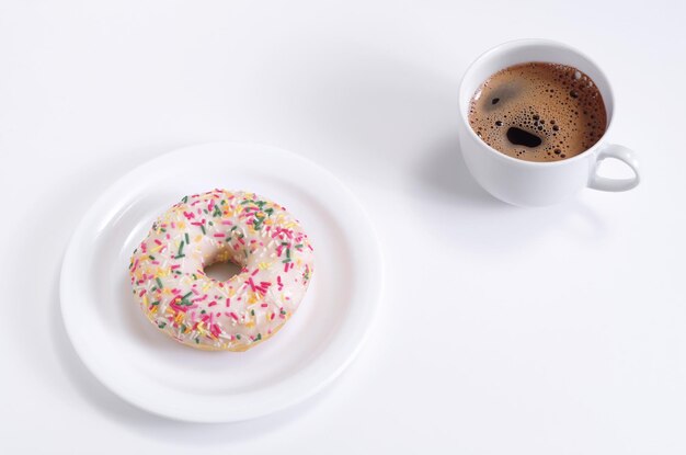 Donut et café