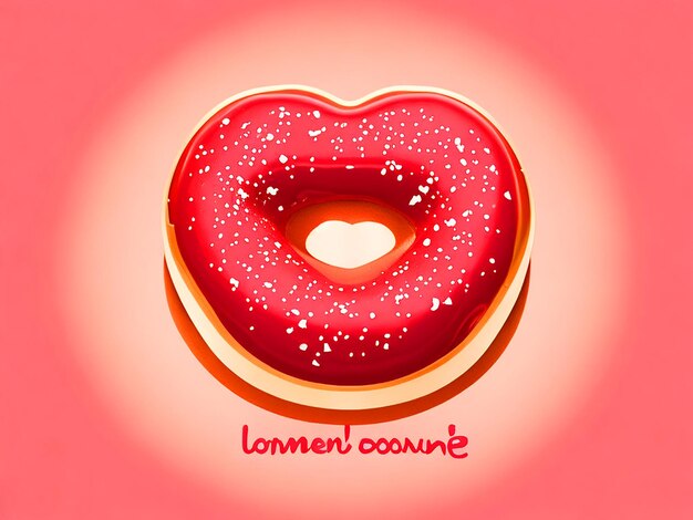 Photo donut avec glaçure de fraise images télécharger gratuitement