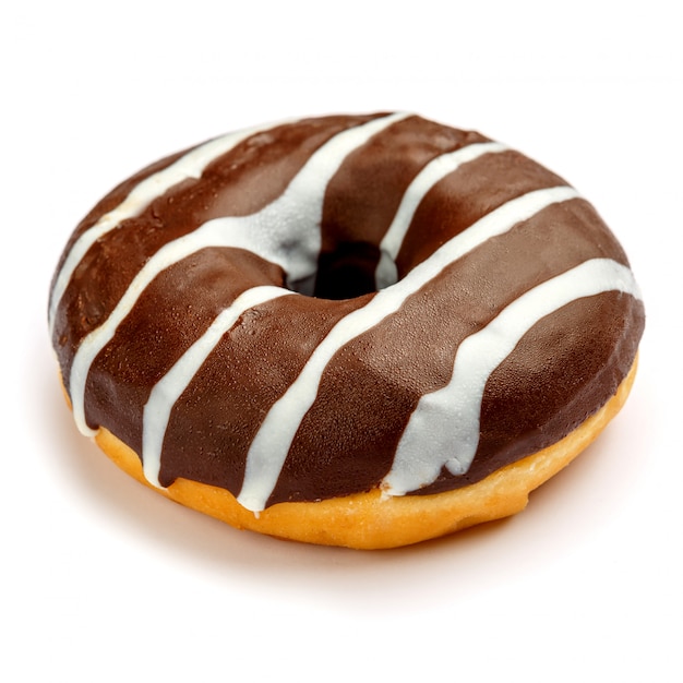 Donut isolé sur blanc