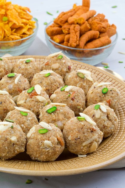 Douce Traditionnelle Indienne Urad Dal Laddu