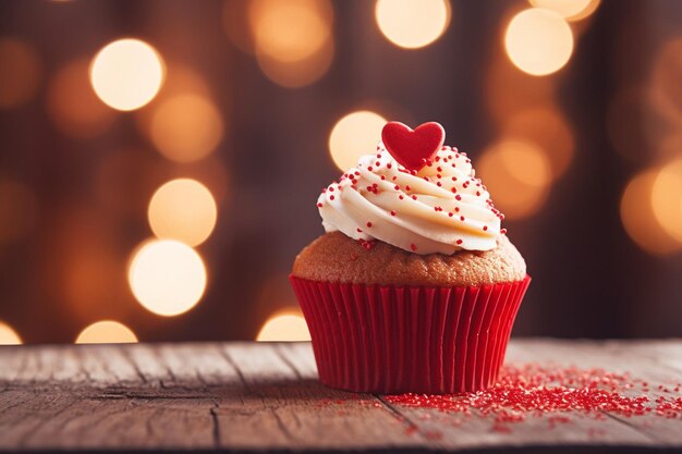 Un doux gâteau d'amour