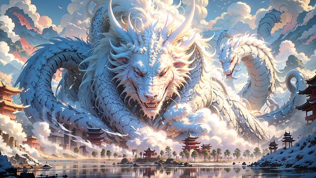 Dragon chinois de style national