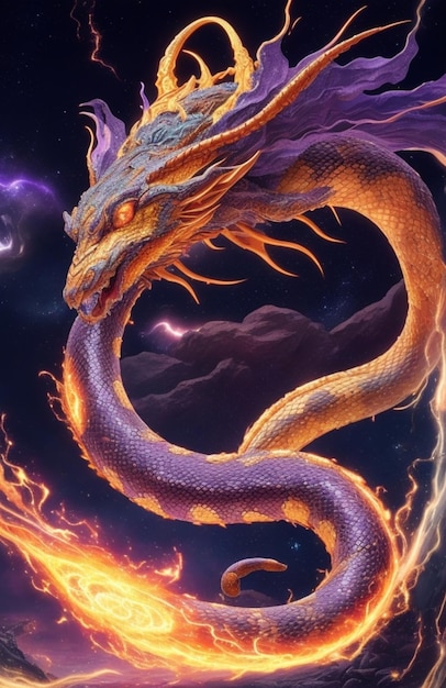 dragon de l'espace