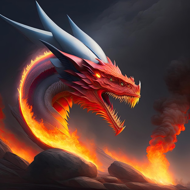 Dragon de feu