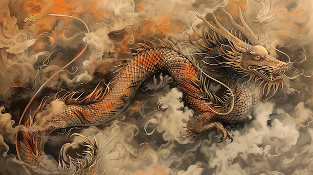 Photo des dragons chinois.