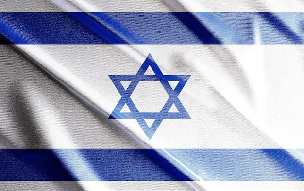 Drapeau 3d d'Israël, beau drapeau de pays dans le monde, arrière-plan, bannière, postr, résumé.