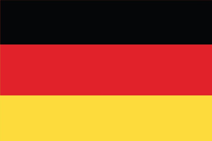 Photo drapeau de l'allemagne. allemagne. symbole d'état de l'allemagne. drapeau