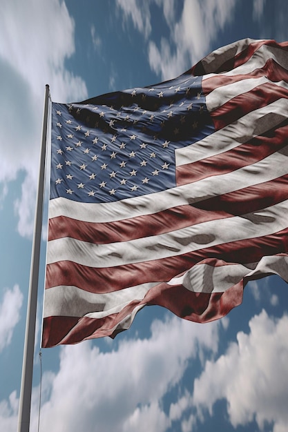 drapeau américain des états-unis d'amérique