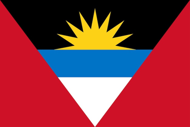 Drapeau d'Antigua-et-Barbuda Flag Nation