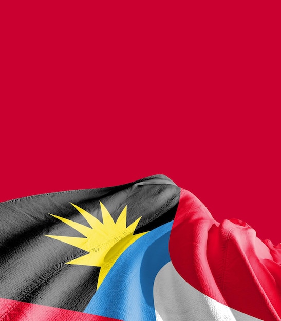 Drapeau d&#39;Antigua-et-Barbuda