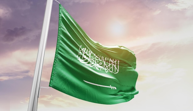 Drapeau de l&#39;Arabie Saoudite