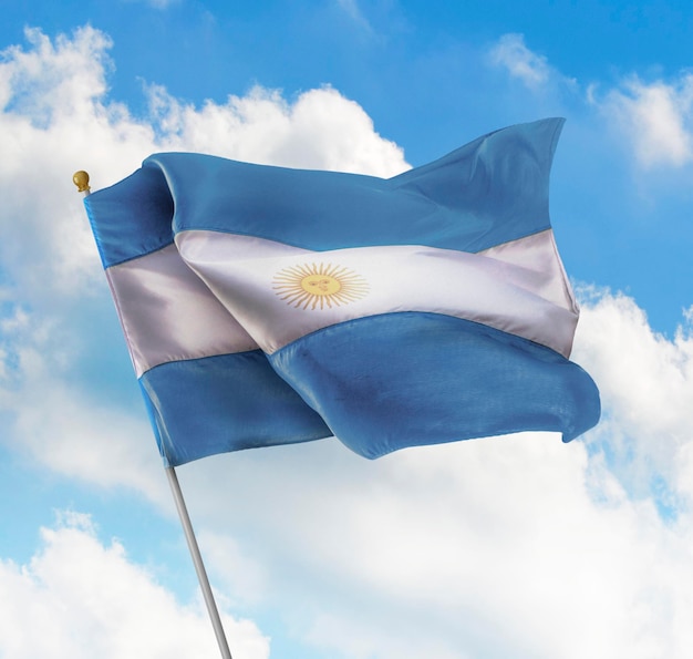 Drapeau de l&#39;Argentine