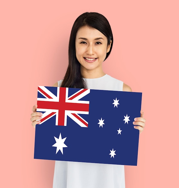 Drapeau de l'Australie pays union jack