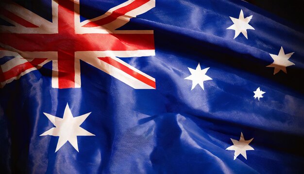 le drapeau de l'Australie