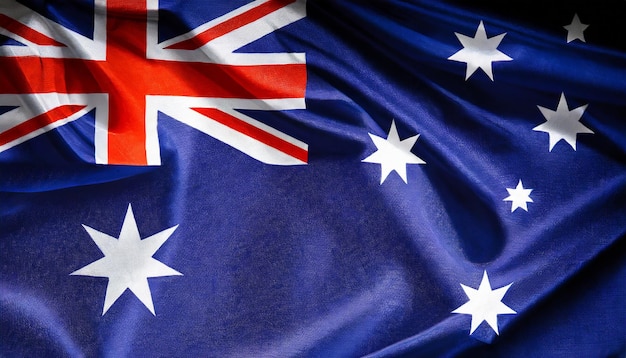 le drapeau de l'Australie