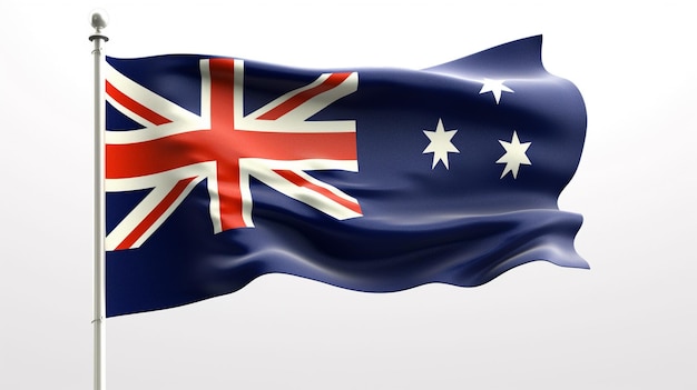 drapeau australien HD 8K fond d'écran Stock Photographic Image