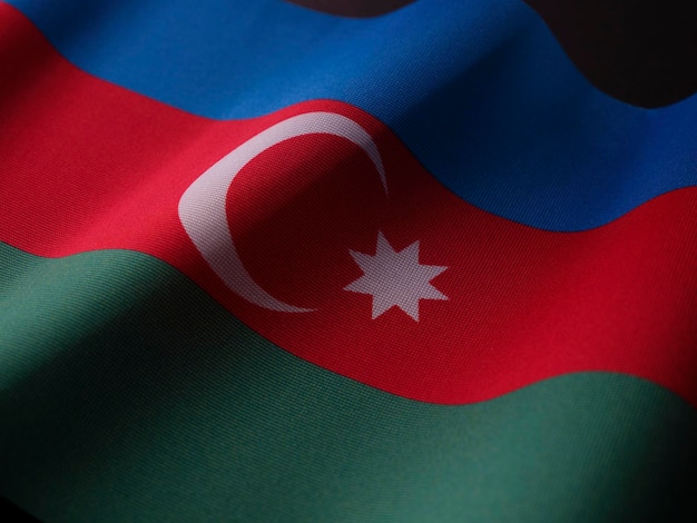 Drapeau de l&#39;Azerbaïdjan