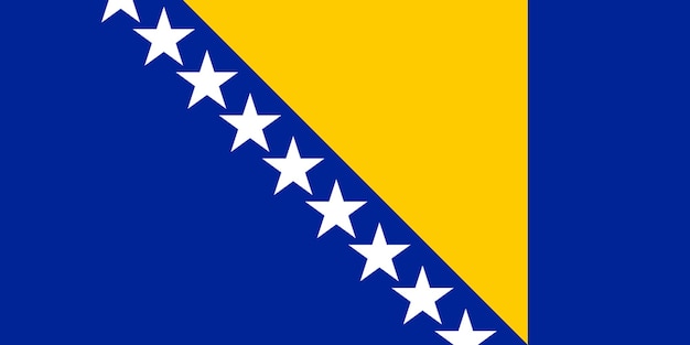 drapeau de la Bosnie-Herzégovine