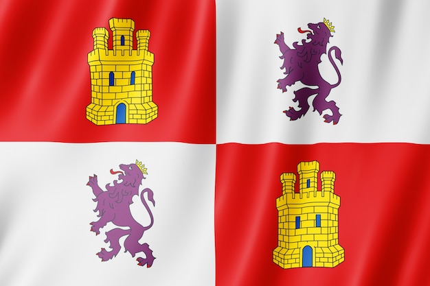 Drapeau de Castille et León