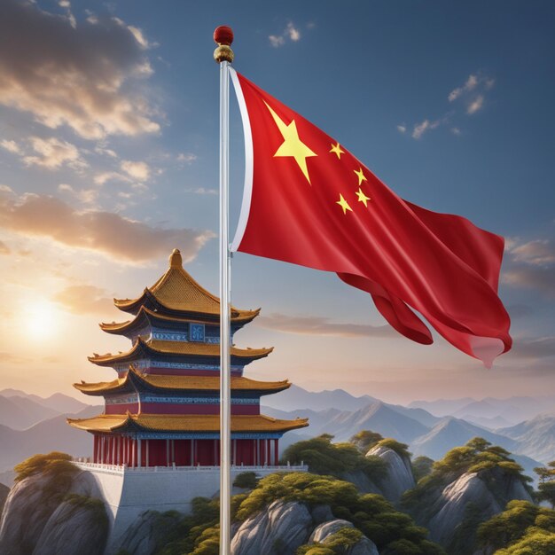 drapeau chinois