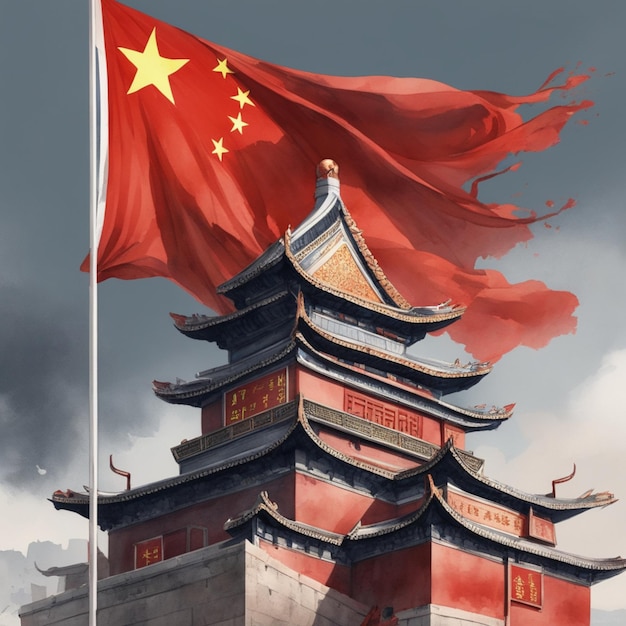 drapeau chinois