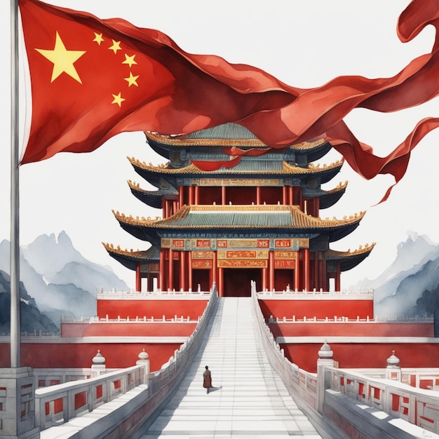 drapeau chinois