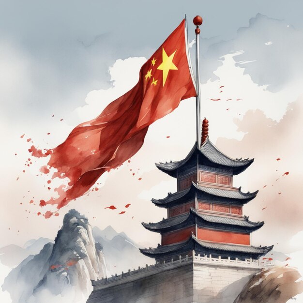 drapeau chinois