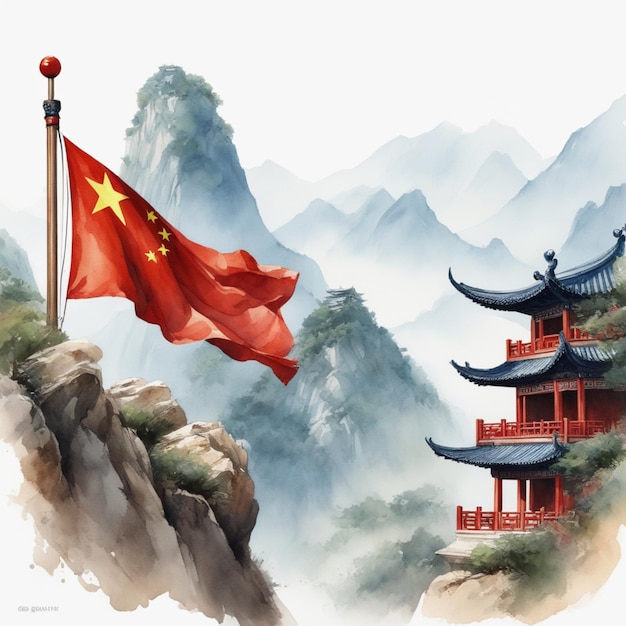 drapeau chinois