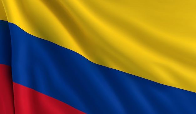 Drapeau de la colombie