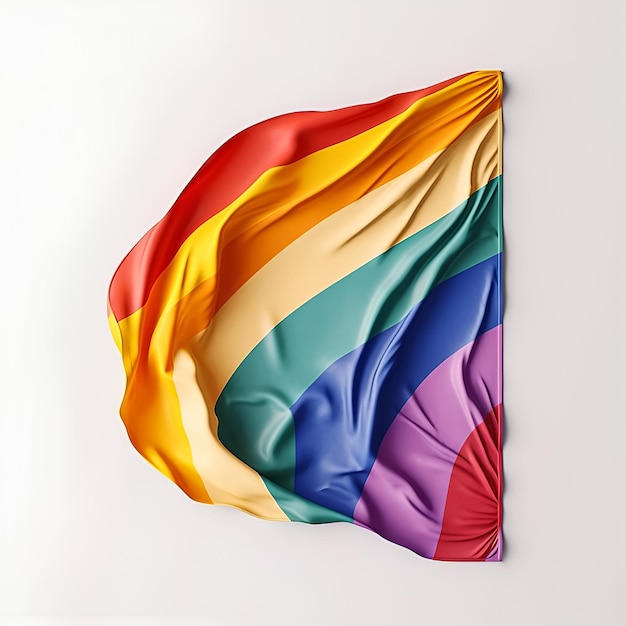 Drapeau de couleur concept LGBT