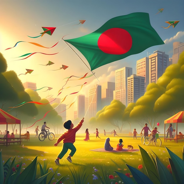 Le drapeau du Bangladesh