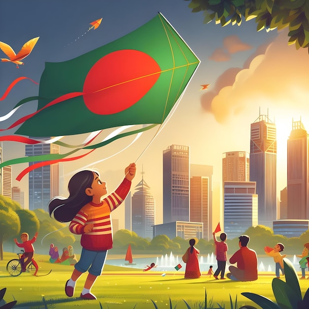 Le drapeau du Bangladesh