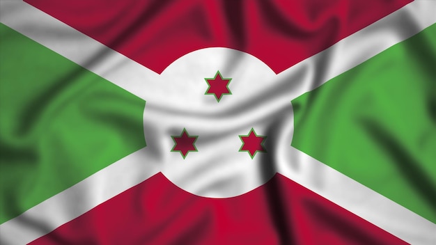 Le drapeau du Burundi