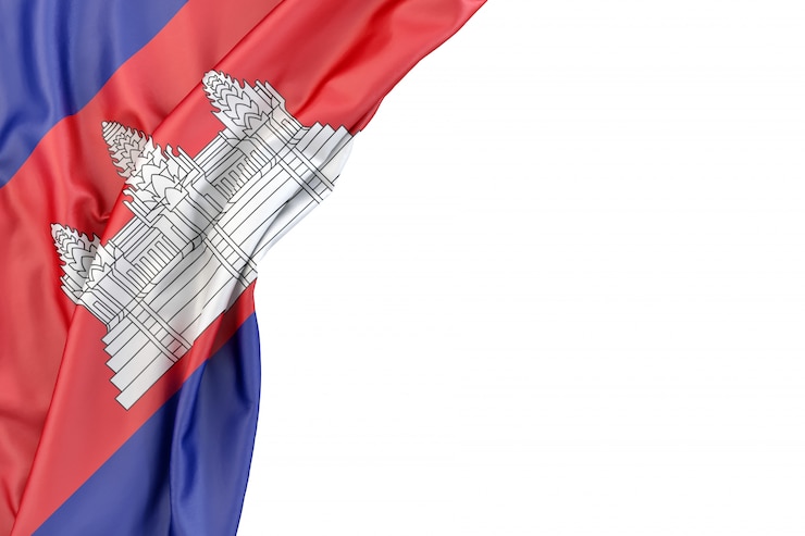 Photo drapeau du cambodge