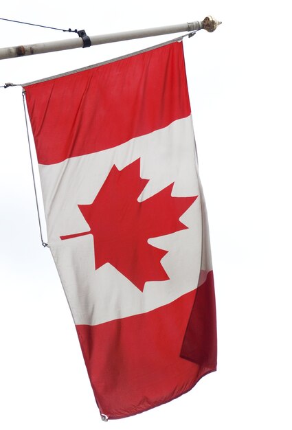 Drapeau du Canada isolé