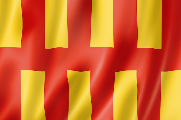 Drapeau du comté de Northumberland, Royaume-Uni