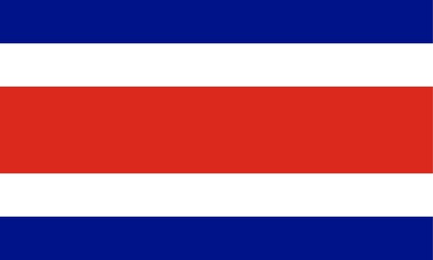 Drapeau du Costa Rica Flag Nation