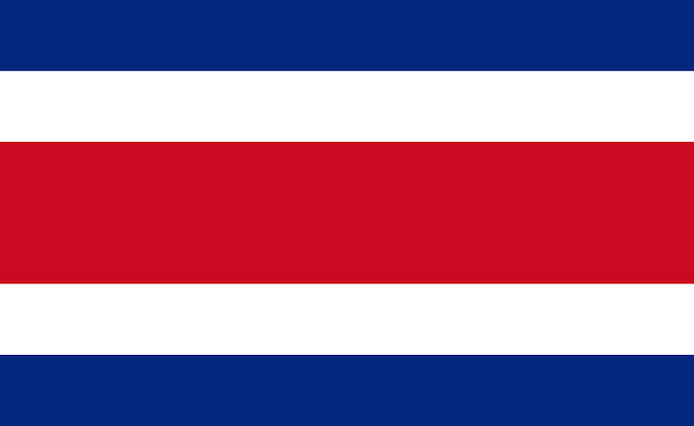 Drapeau du Costa Rica