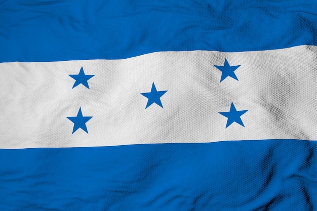 Drapeau du Honduras en rendu 3D