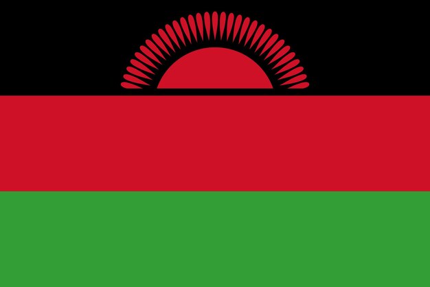 Drapeau du Malawi Drapeau Nation