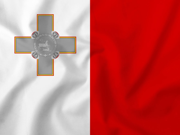 Photo le drapeau du pays de malte papier peint hd