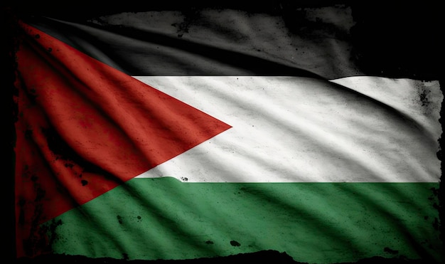 Drapeau du pays palestinien