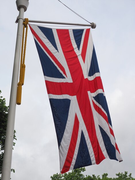 Photo drapeau du royaume-uni (uk) alias union jack