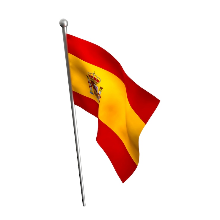 Photo drapeau de l&#39;espagne