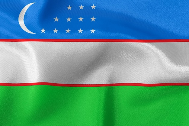 drapeau de l'état de l'Ouzbékistan libre