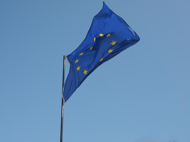 Drapeau européen de l'Europe