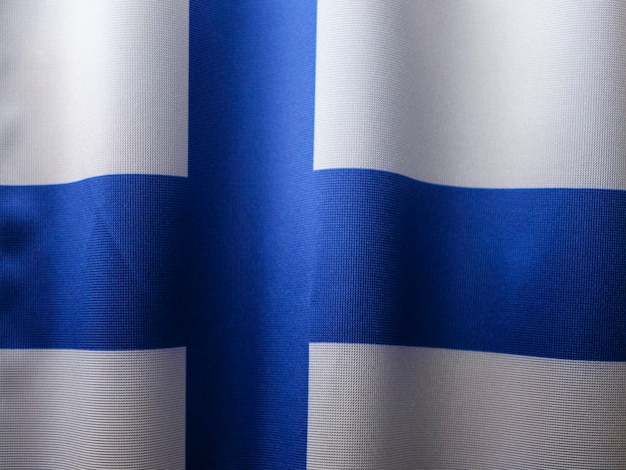 Photo drapeau de la finlande