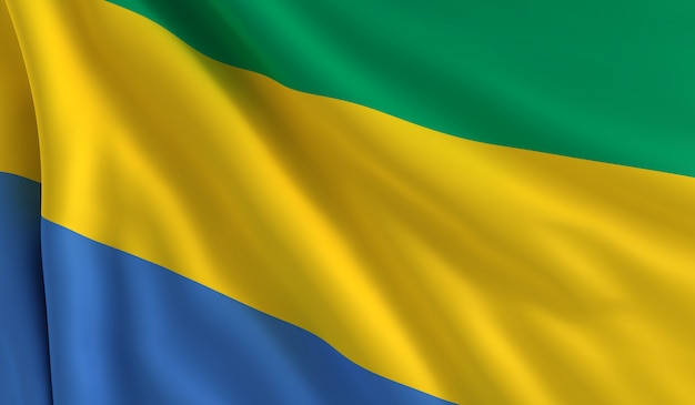 Drapeau gabon