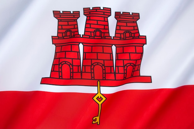 Drapeau de Gibraltar