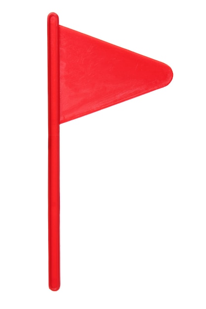 Drapeau de golf rouge